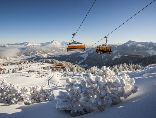 Skigebiet Griessenkar in Snow Space Salzburg © Flachau Tourismus
